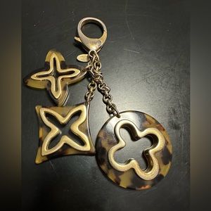 💯 Authentic Louis Vuitton tortoise bag charm